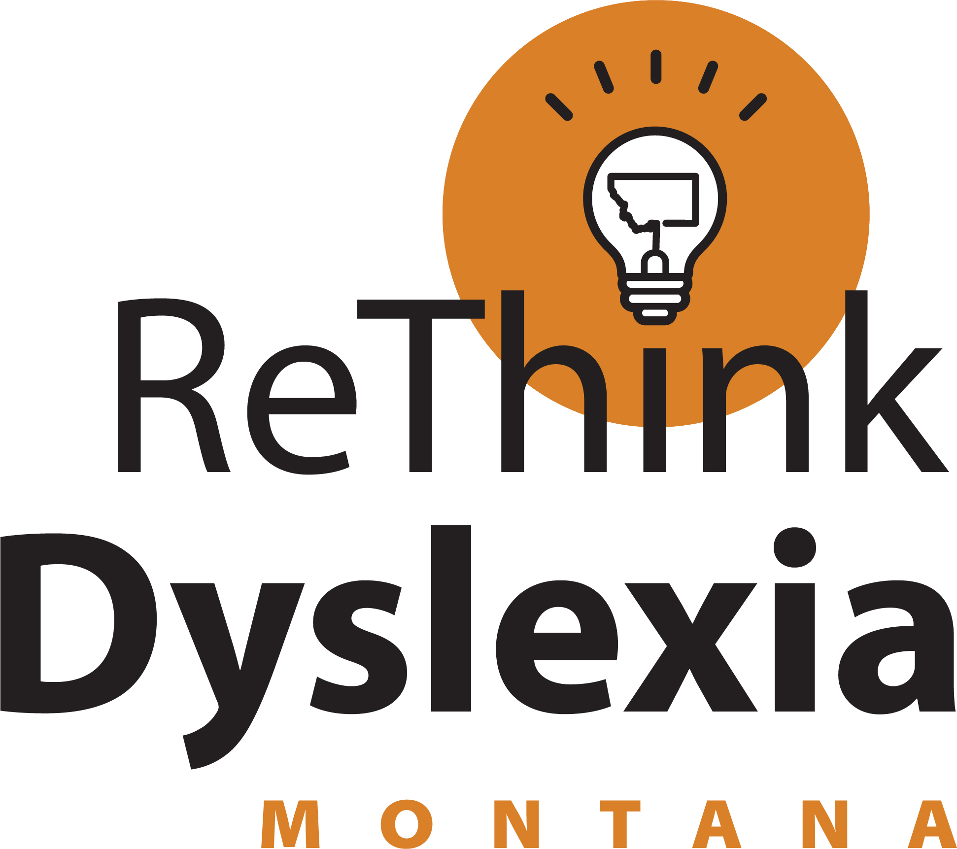 Rethink Dyslexia Montana logo