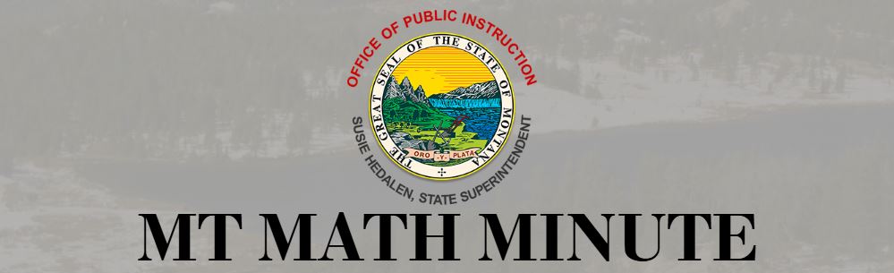 Montana Math Minute Logo