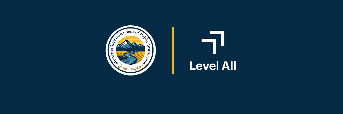 Montana Superintendent of Public Instruction and Level All Logos